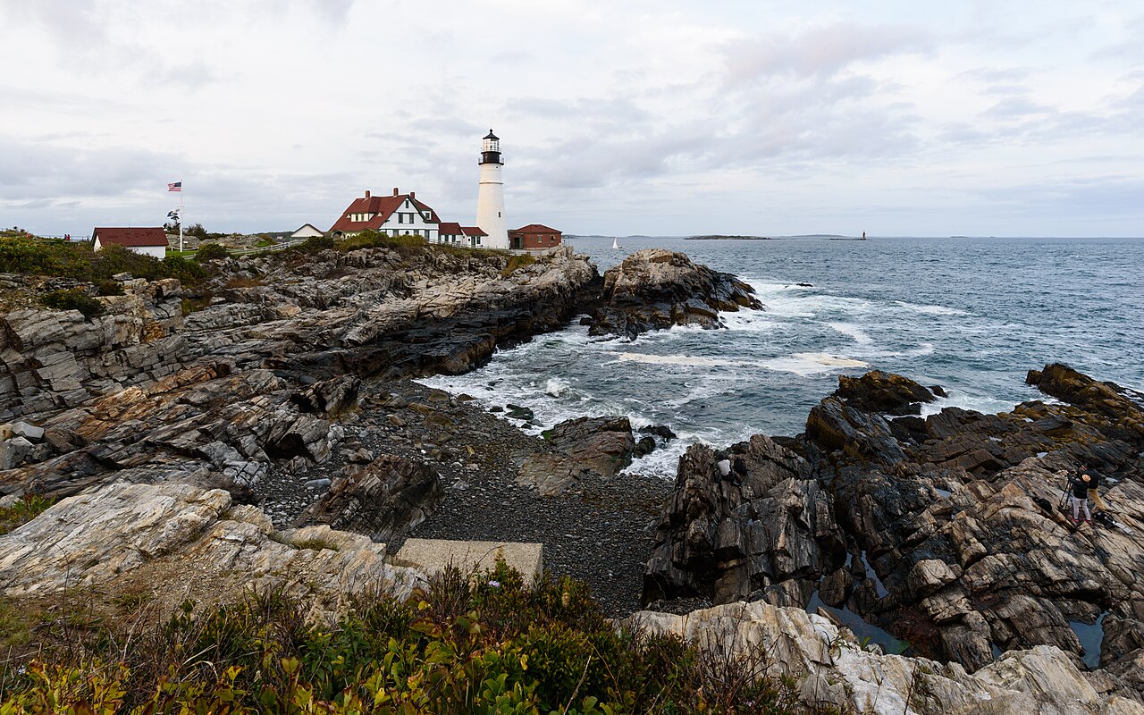 Portland Head Light on the Maine coast